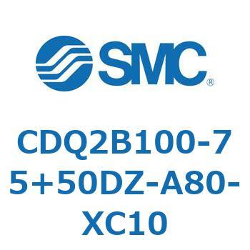 薄形シリンダ CDQ2B100-75 SMC