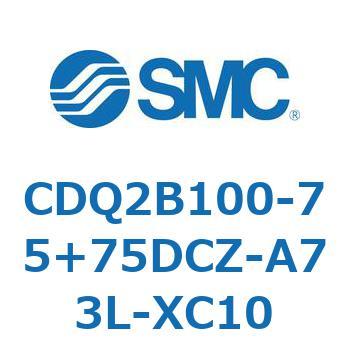 薄形シリンダ CDQ2B100-75 SMC
