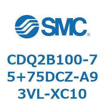 薄形シリンダ CDQ2B100-75 SMC