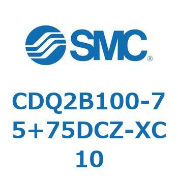 薄形シリンダ CDQ2B100-75 SMC