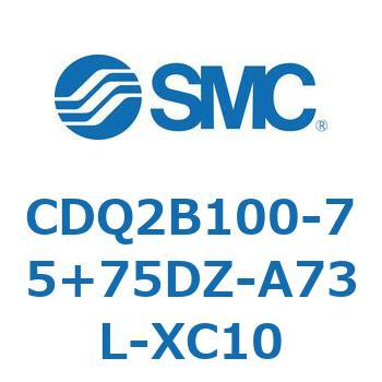 薄形シリンダ CDQ2B100-75 SMC