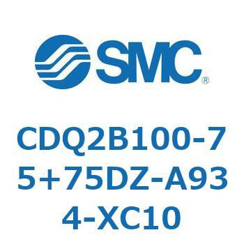 薄形シリンダ CDQ2B100-75 SMC