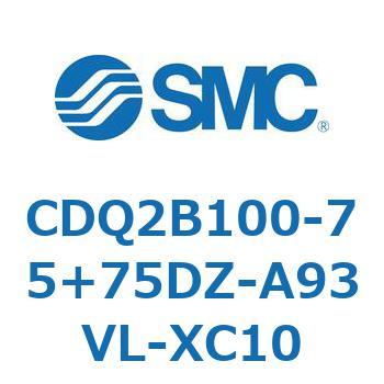 薄形シリンダ CDQ2B100-75 SMC