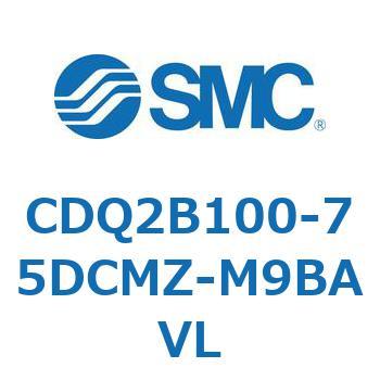 薄形シリンダ CDQ2B100-75 SMC