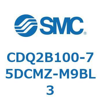 薄形シリンダ CDQ2B100-75 SMC