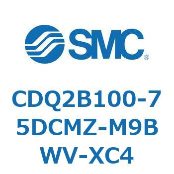 薄形シリンダ CDQ2B100-75 SMC