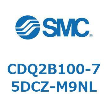 薄形シリンダ CDQ2B100-75 SMC