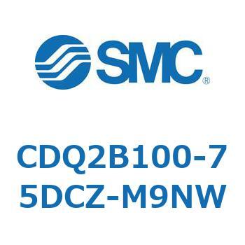 薄形シリンダ CDQ2B100-75 SMC