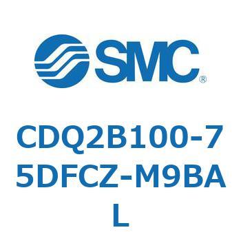 薄形シリンダ CDQ2B100-75 SMC