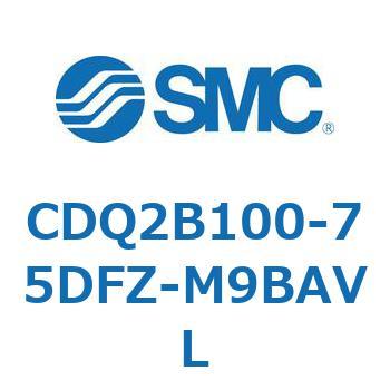 薄形シリンダ CDQ2B100-75 SMC
