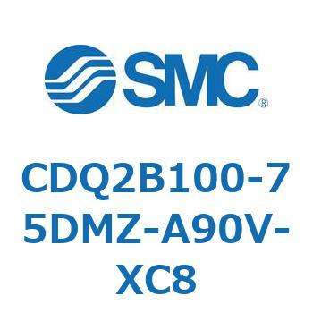 薄形シリンダ CDQ2B100-75 SMC
