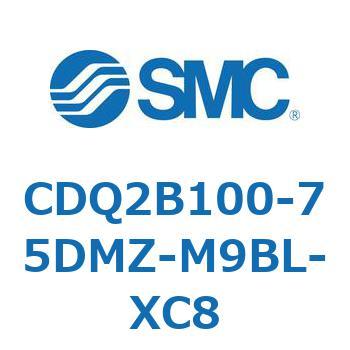 薄形シリンダ CDQ2B100-75 SMC
