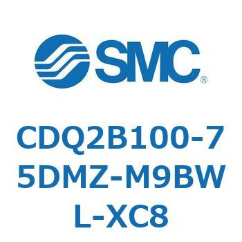 薄形シリンダ CDQ2B100-75 SMC