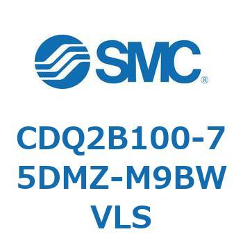 薄形シリンダ CDQ2B100-75 SMC