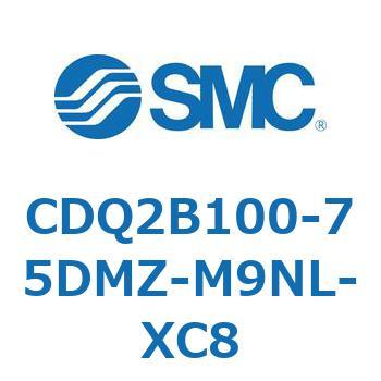 薄形シリンダ CDQ2B100-75 SMC