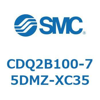 薄形シリンダ CDQ2B100-75 SMC