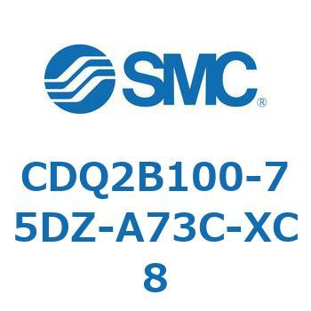 薄形シリンダ CDQ2B100-75 SMC