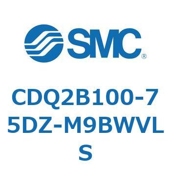 薄形シリンダ CDQ2B100-75 SMC