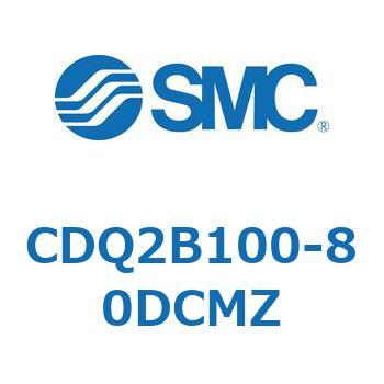 CDQ2B100-80DCMZ 薄形シリンダ CDQ2B100-80 SMC 複動片ロッド 空気圧タイプ 27,735円