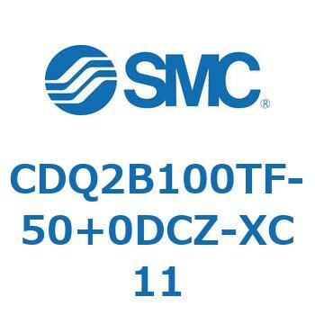 CDQ2B100TF-50+0DCZ-XC11 薄形シリンダ CDQ2B100TF SMC 複動片ロッド ラバークッション付 86,980円