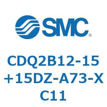薄形シリンダ CDQ2B12-15 SMC