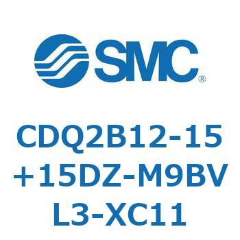 薄形シリンダ CDQ2B12-15 SMC