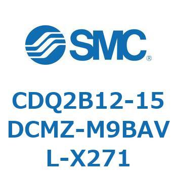 薄形シリンダ CDQ2B12-15 SMC