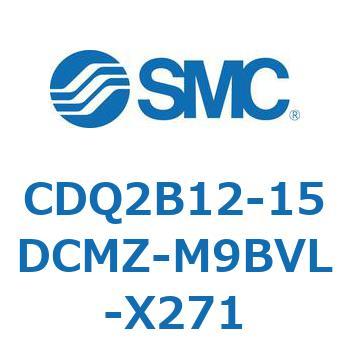 薄形シリンダ CDQ2B12-15 SMC