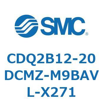 薄形シリンダ CDQ2B12-20 SMC