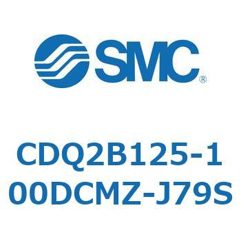 薄形シリンダ CDQ2B125-100 SMC
