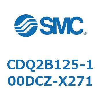 薄形シリンダ CDQ2B125-100 SMC