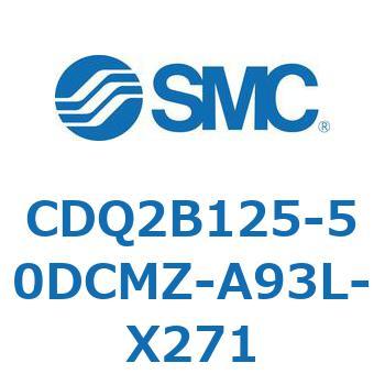 薄形シリンダ CDQ2B125-50 SMC