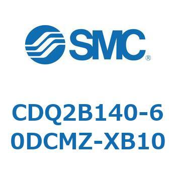 CDQ2B140-60DCMZ-XB10 薄形シリンダ CDQ2B140-60 SMC 複動片ロッド ロッド先端おねじ シリンダストローク60mm