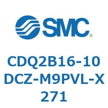 薄形シリンダ CDQ2B16-10 SMC