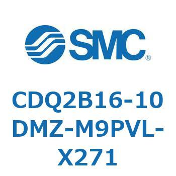 薄形シリンダ CDQ2B16-10 SMC