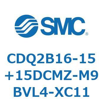 薄形シリンダ CDQ2B16-15 SMC