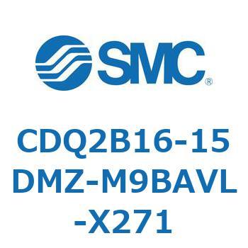 薄形シリンダ CDQ2B16-15 SMC