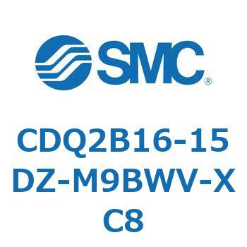 薄形シリンダ CDQ2B16-15 SMC