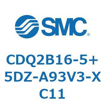 薄形シリンダ CDQ2B16-5 SMC