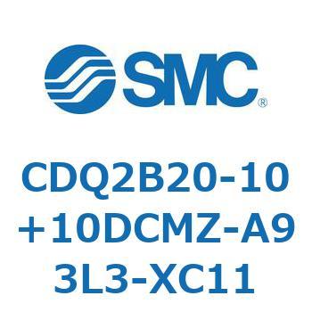 薄形シリンダ CDQ2B20-10 - SMC
