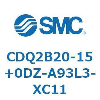 薄形シリンダ CDQ2B20-15 SMC
