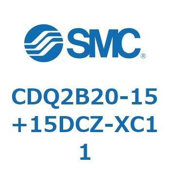 薄形シリンダ CDQ2B20-15 SMC