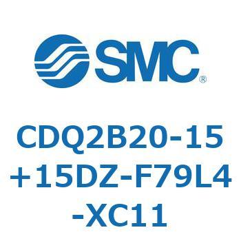 薄形シリンダ CDQ2B20-15 SMC