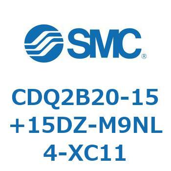 薄形シリンダ CDQ2B20-15 SMC