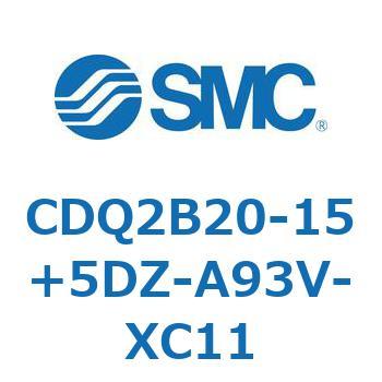 薄形シリンダ CDQ2B20-15 SMC
