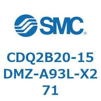 薄形シリンダ CDQ2B20-15 SMC