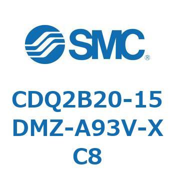 薄形シリンダ CDQ2B20-15 SMC