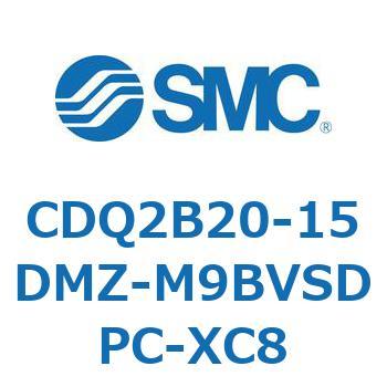 薄形シリンダ CDQ2B20-15 SMC