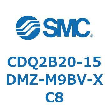 薄形シリンダ CDQ2B20-15 SMC