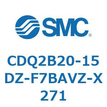 薄形シリンダ CDQ2B20-15 SMC
